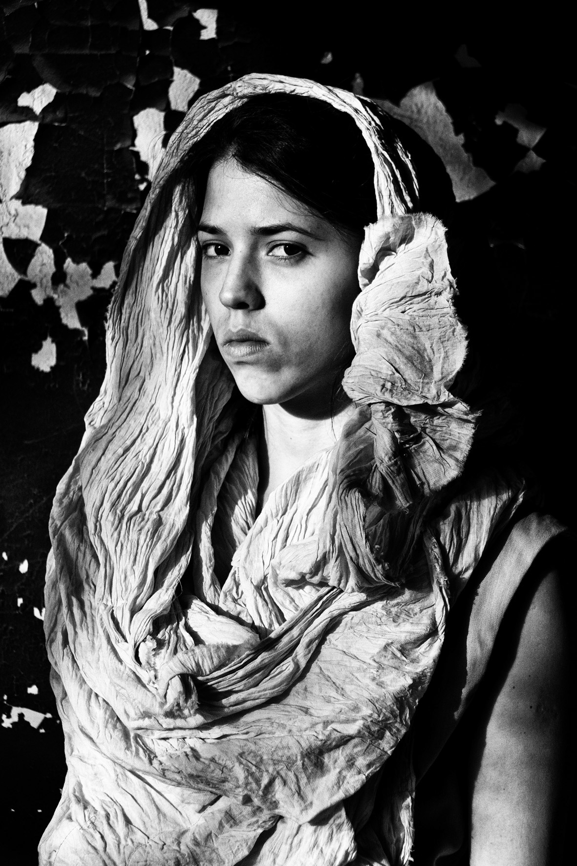 costume dream portrait girl black White black and white gray rose desert Serbia nemanja zivkovic AFGHAN