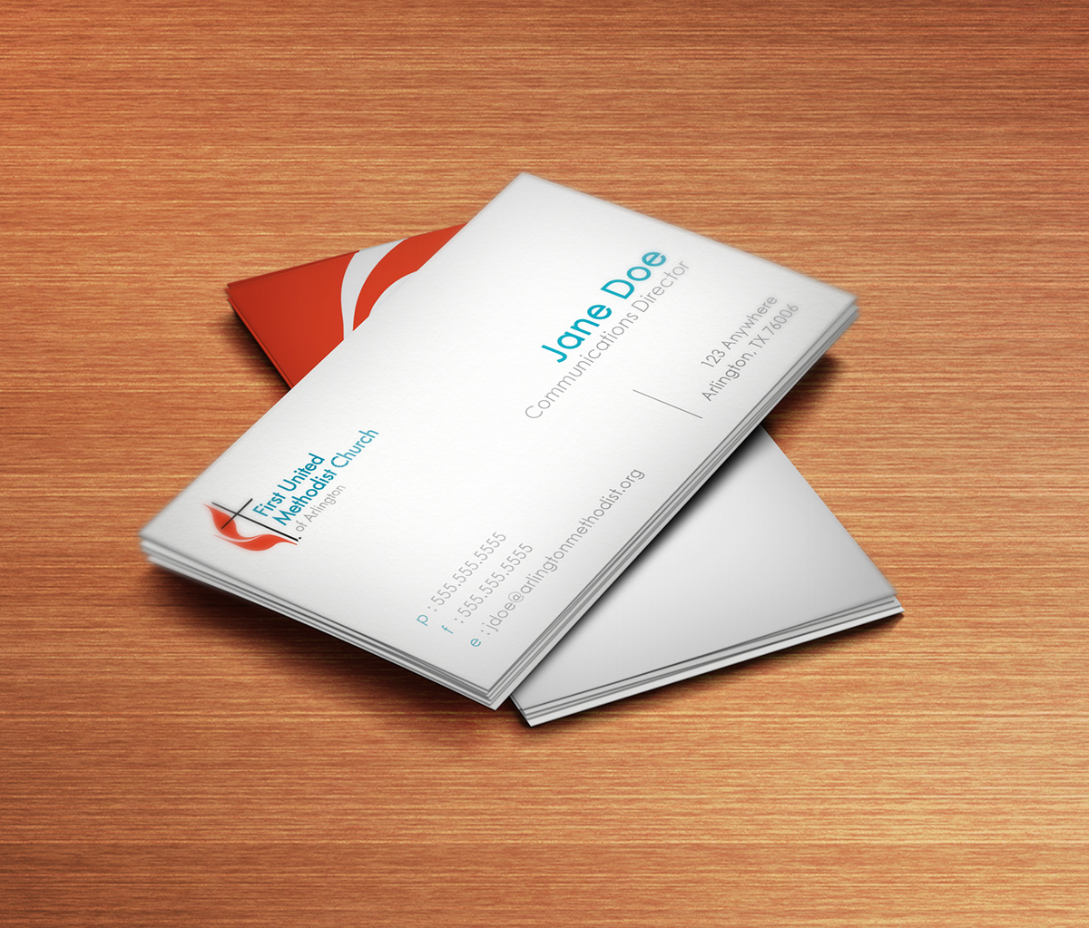 Stationery  non-profit church Business Cards