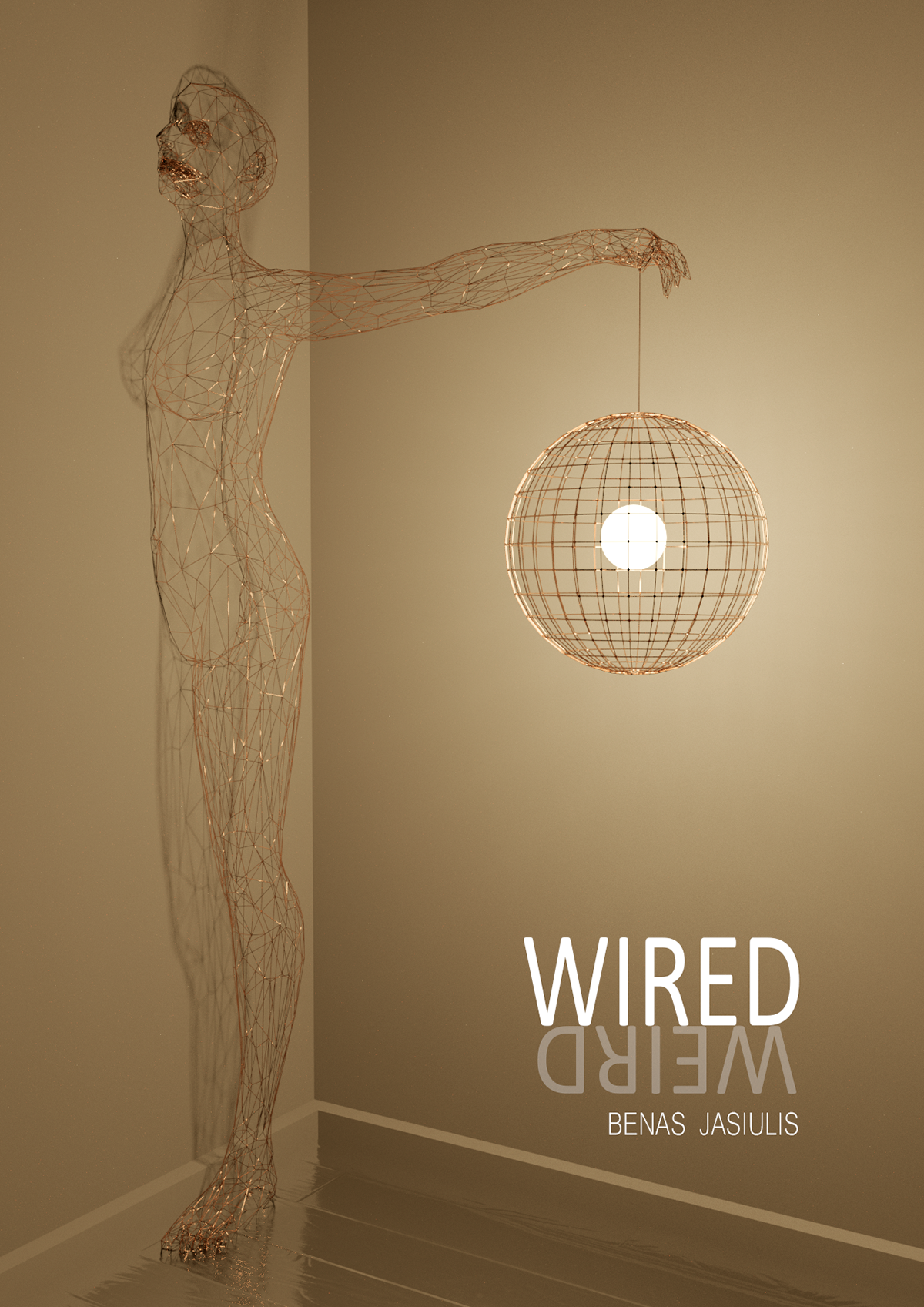 art Wired copper