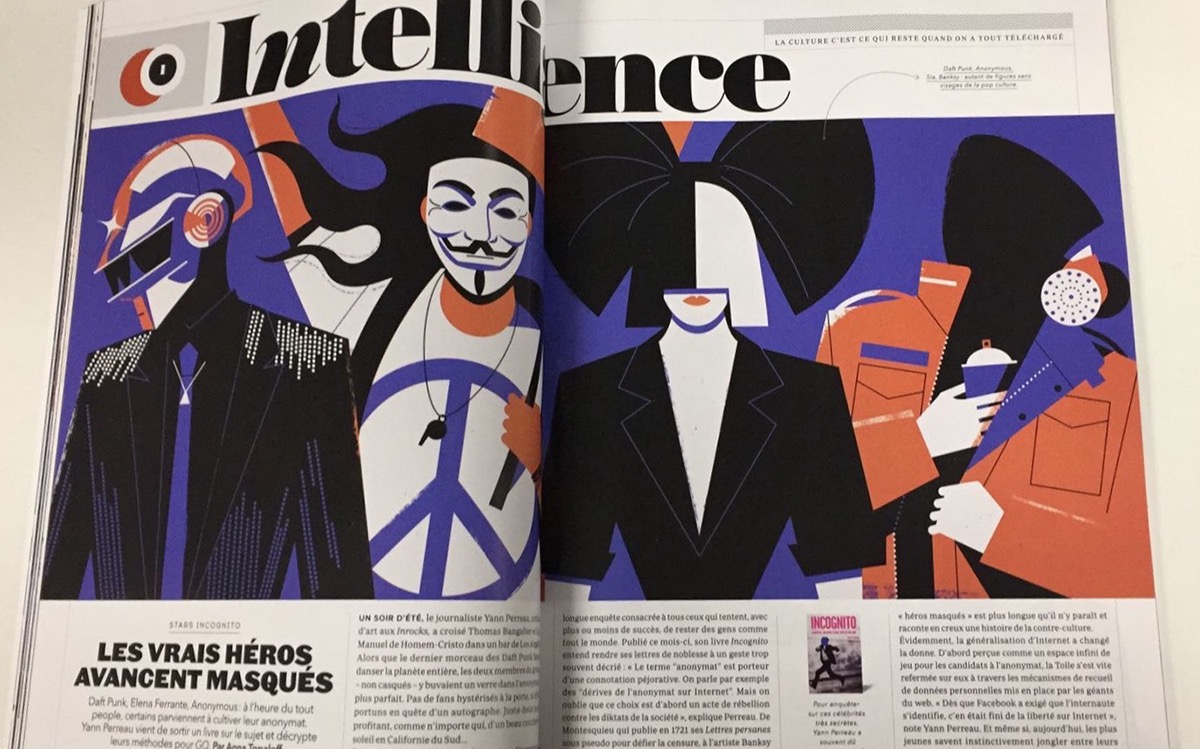 Image result for double page spread of culture magazine