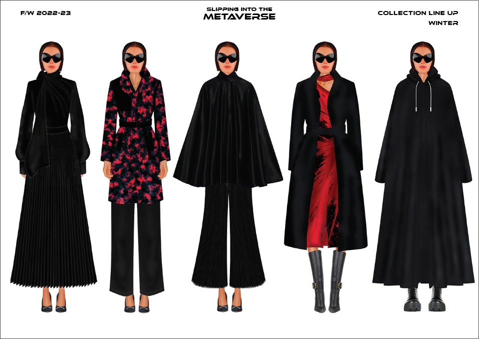 Balenciaga fashion collection fashion design fashion illustration metaverse
