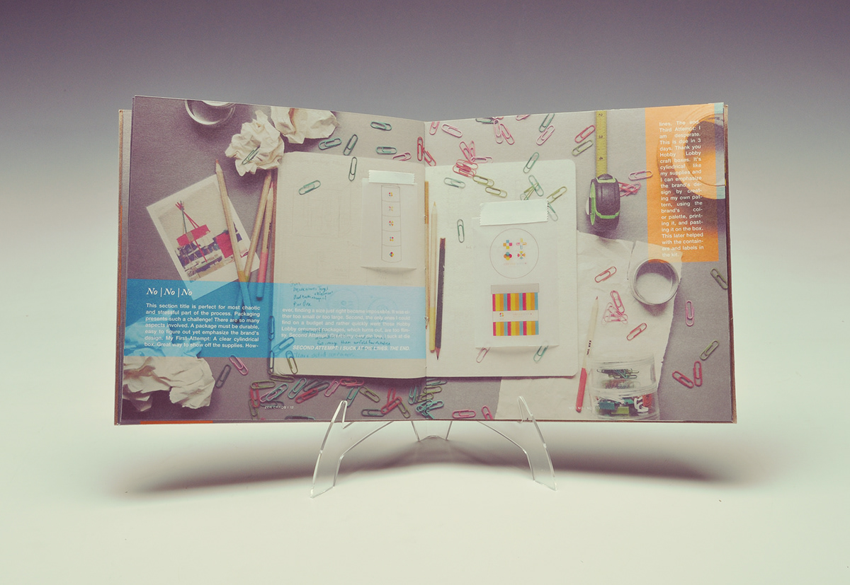 Office Supplies book design craft creative process