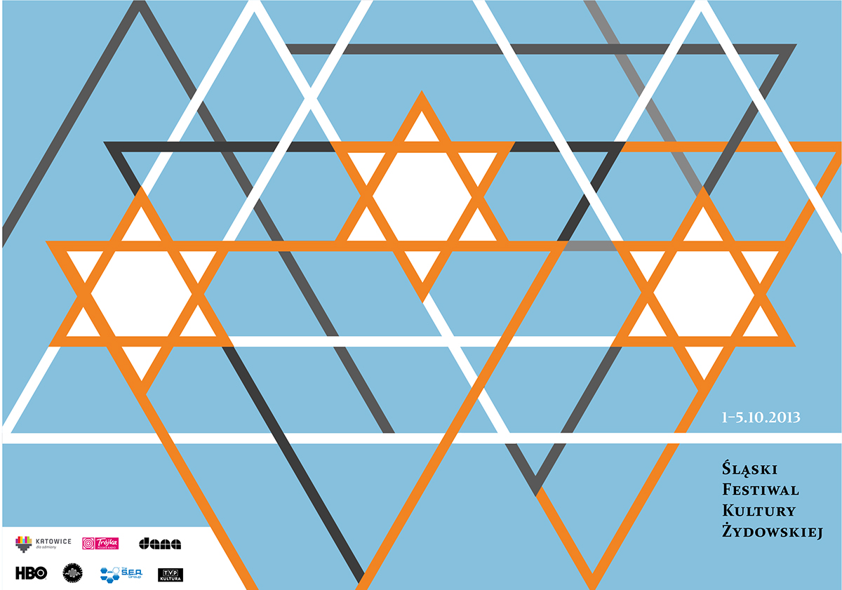 Jewish Culture Festival graphic design  design poster