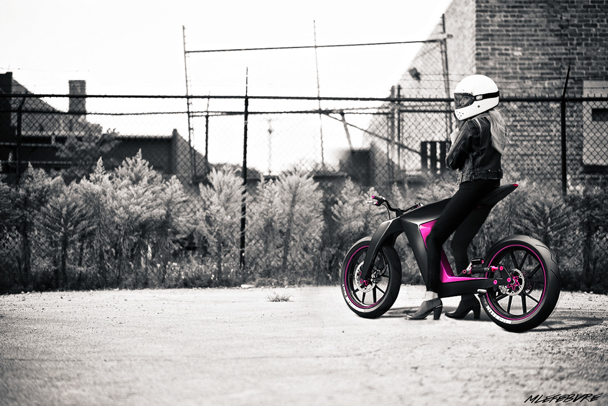 solex design concept Bike Motor motorcycle mopped moped france Street art crew