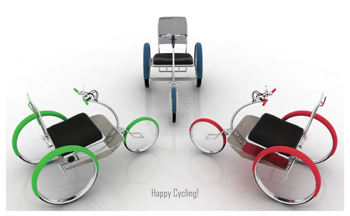 trike tricycle paraplegic chariot