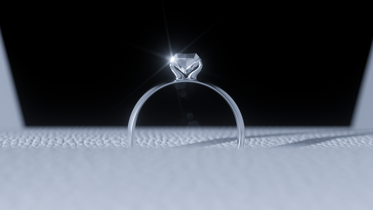 3D ring rings texture Product Rendering product design  product cinema 4d Render redshift
