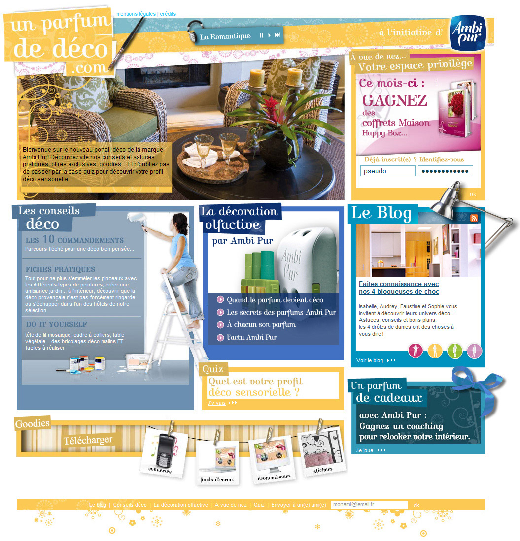 Web homepage  Williams ambipur photographies  dossier clothes kine school Mode eco