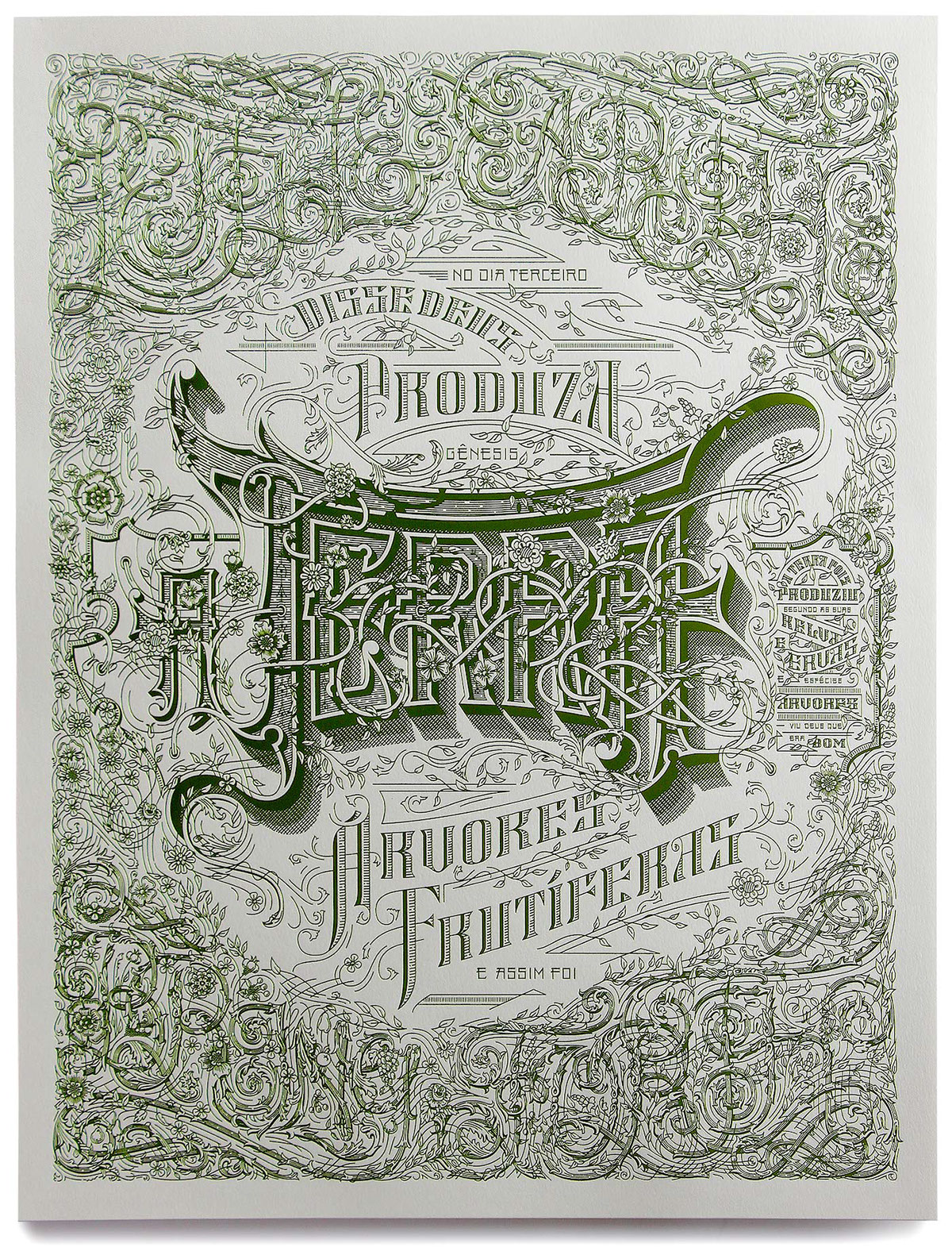 poster lettering Kevin Cantrell Design Victorian