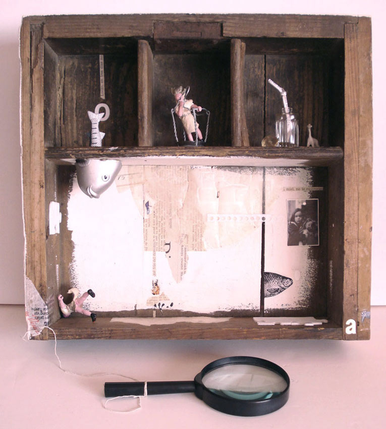 Assemblage  collage  object