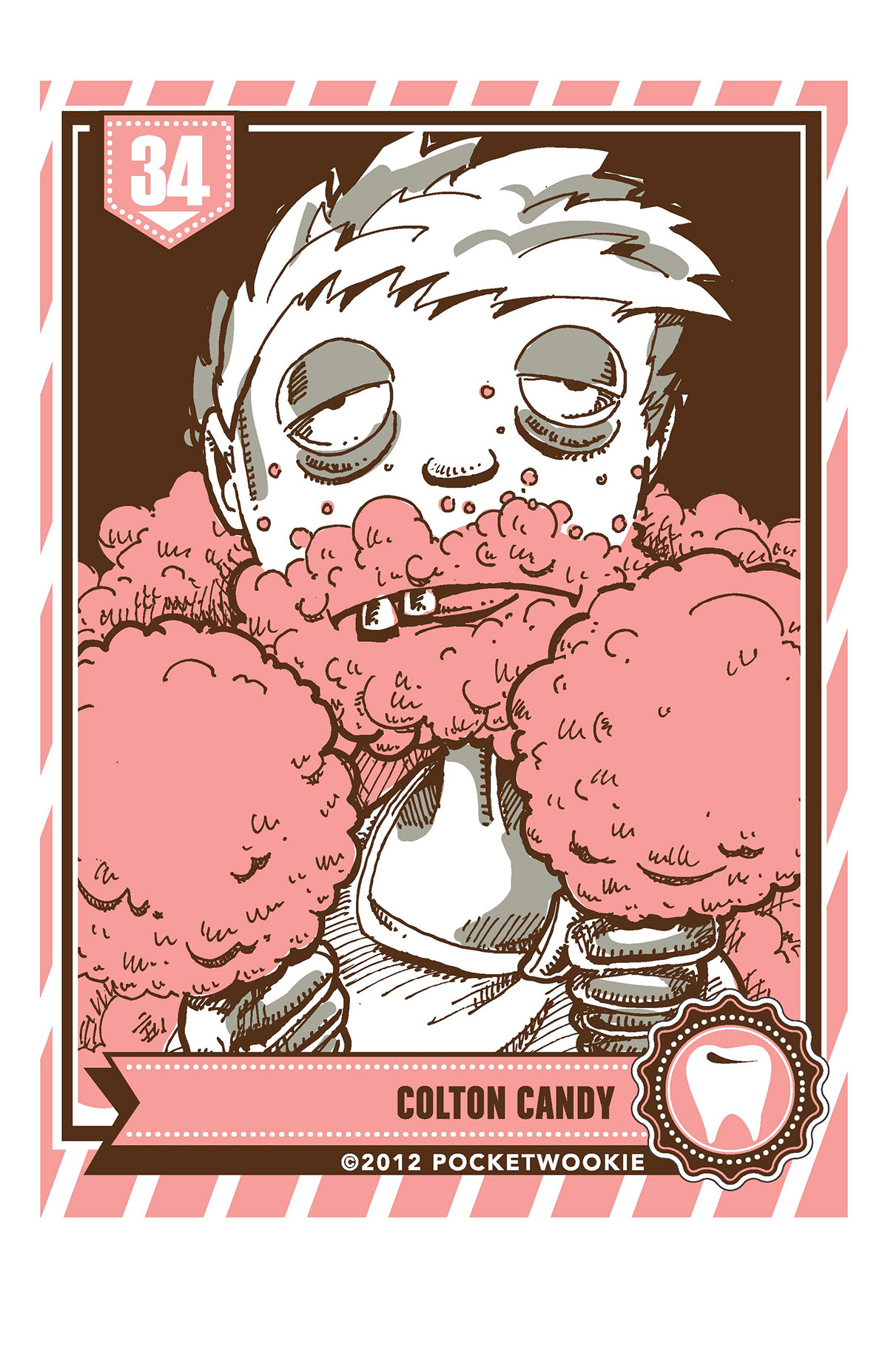 Candy Parody trading cards