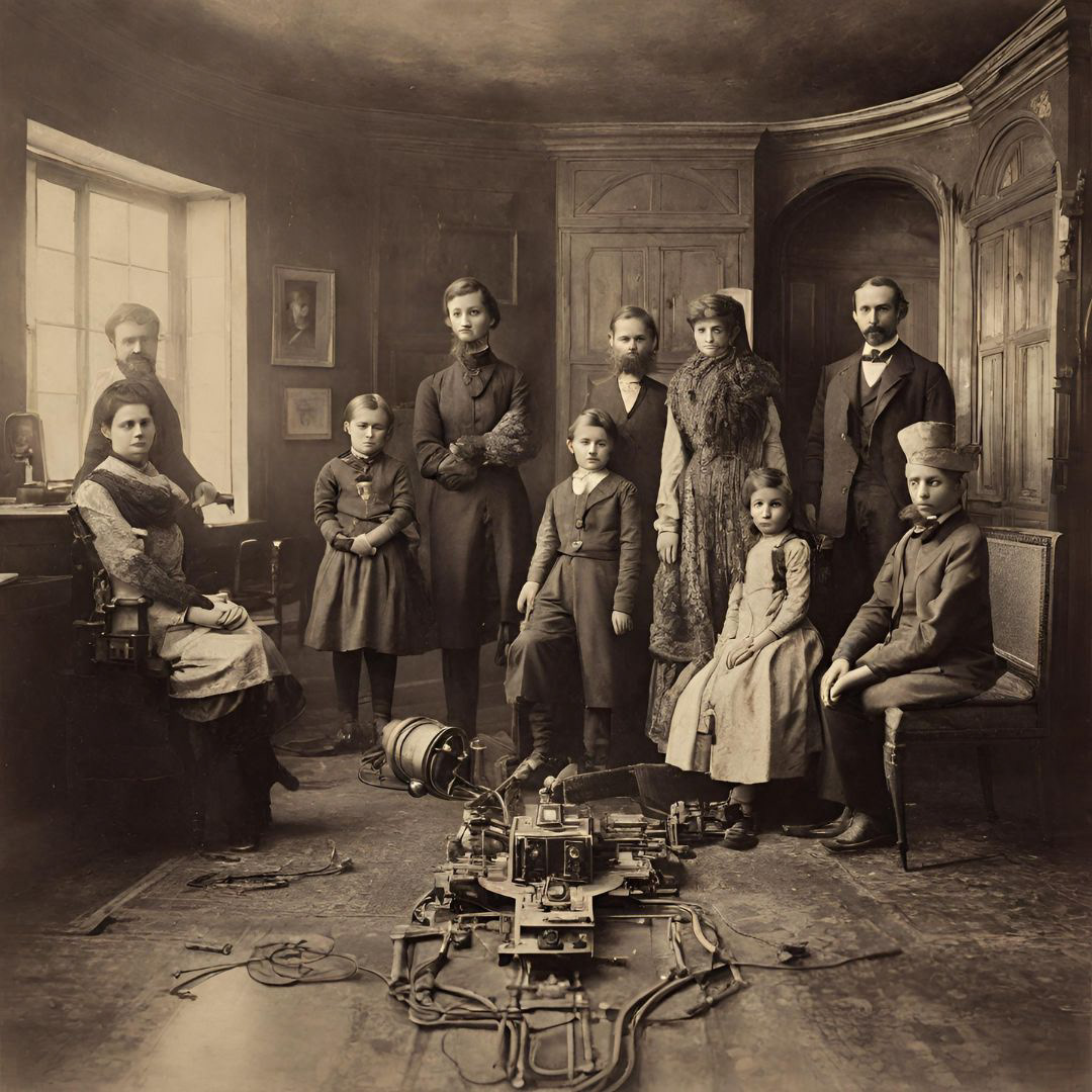 robot family ai 1890 family ia moder family