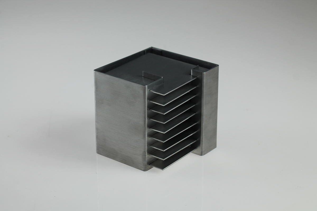 aluminum metal cube