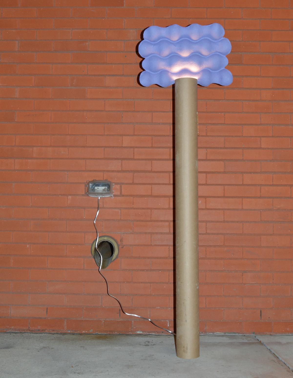Lamp lighting furniture design  found DIY sculpture Lamp