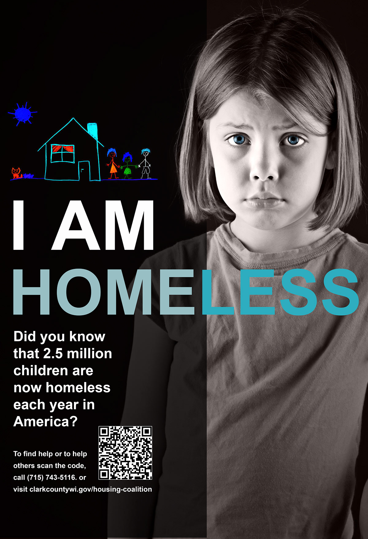 poster Graphic Designer Poster Design posters flyers awareness Awareness campaign homeless homelessness Wisconsin