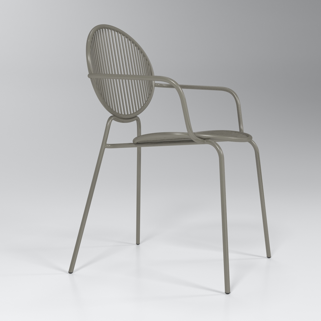 furniture design  product design  furniture Outdoor outdoor furniture El Salvador Park chair muebles metal
