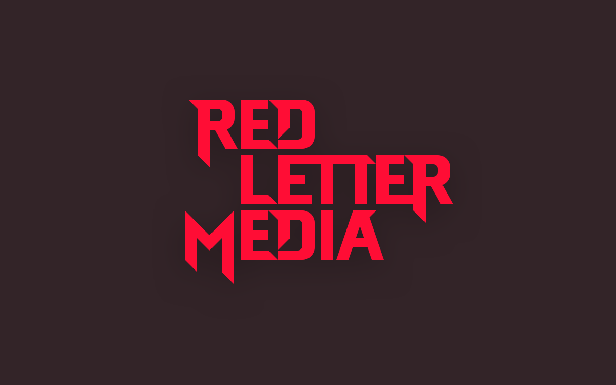 redlettermedia logo hack fraud typography   Movies youtube vhs Retro 80s