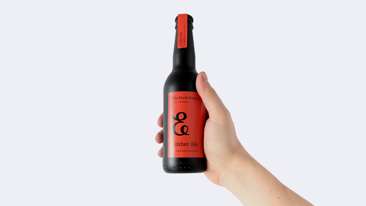 beer brew bottle ampersand monogram package craft alcohol
