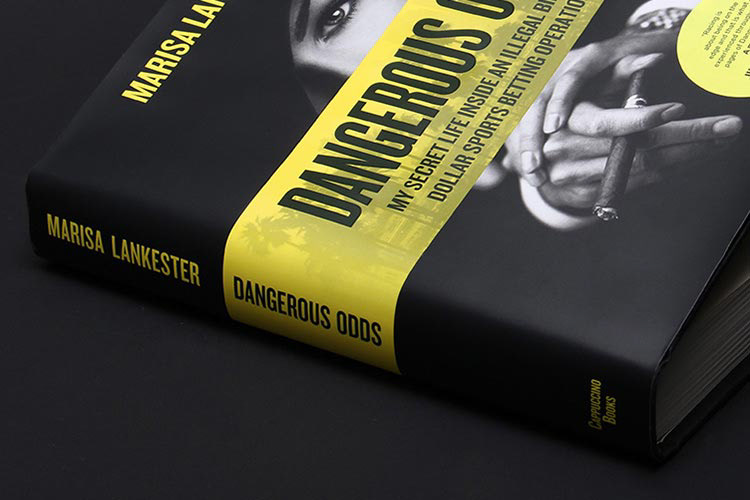 Dangerous Odds editorial cover criminal design roman illegal lecture thriller