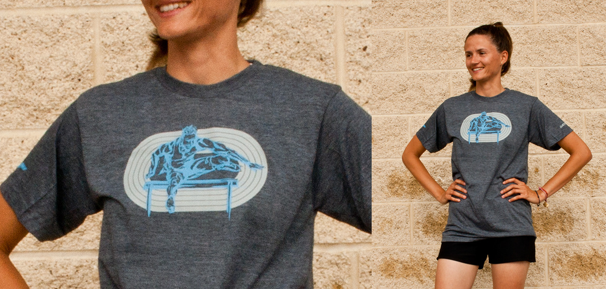 overspeed track and field t-shirts
