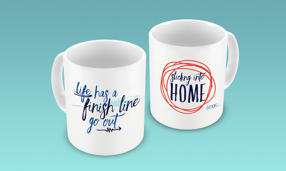 Mug  mug design glass quote merchandising