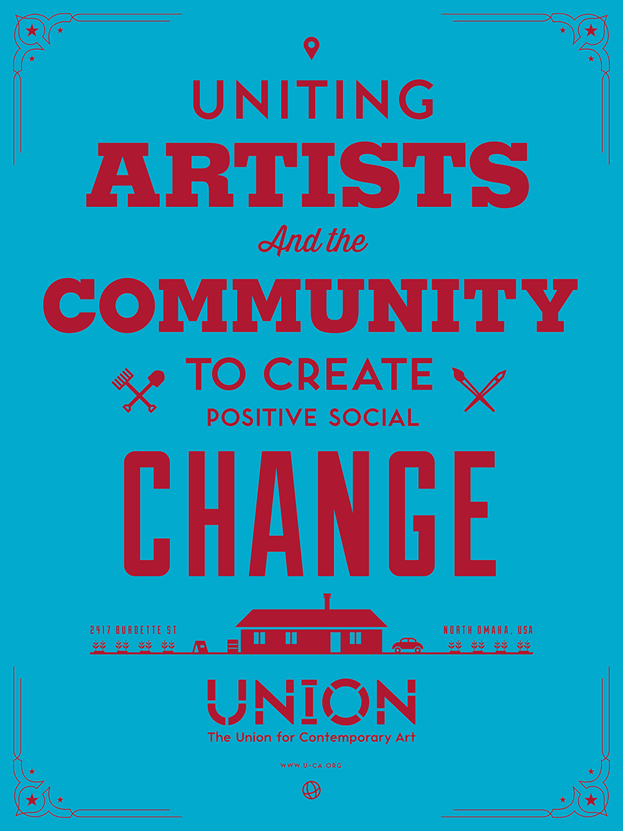 community activism art co-op gallery posters infographics