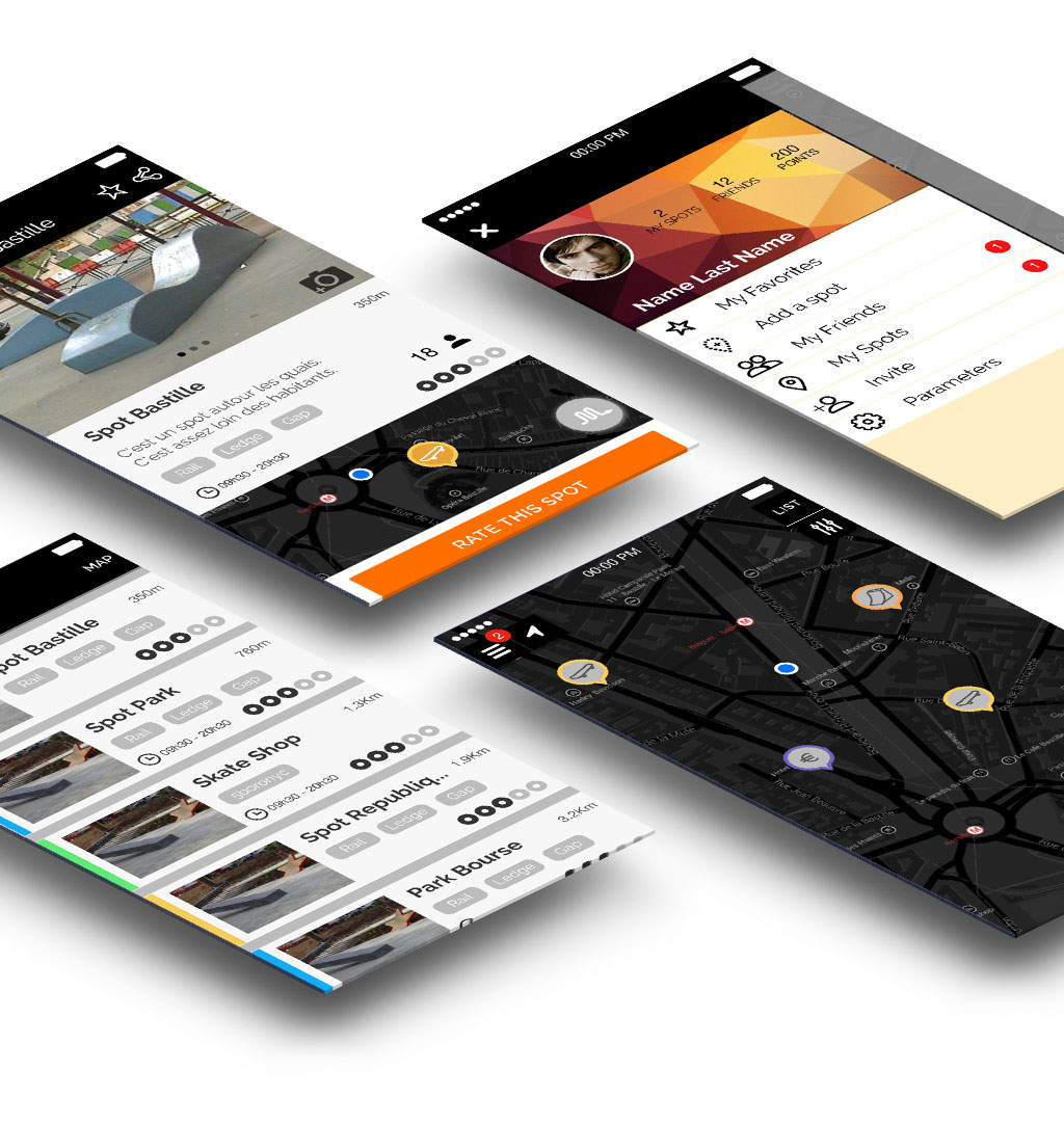 skate app mobile ios android hybrid