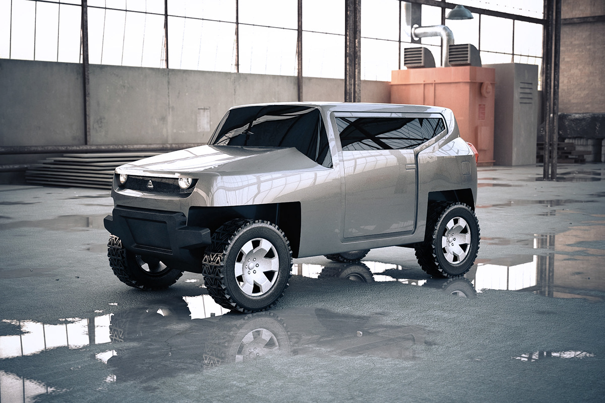 automotive   transportation Off-Road sketching 3d modeling