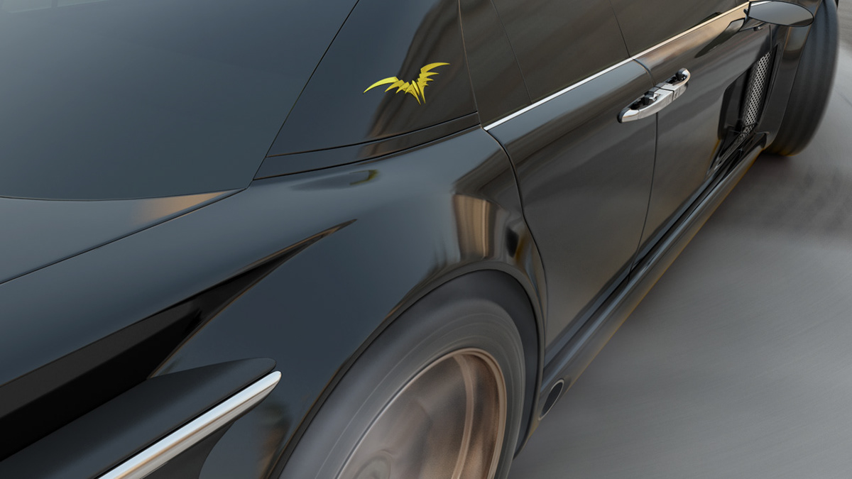 concept car sports sedan concept vehicle enkil car design animat Retro