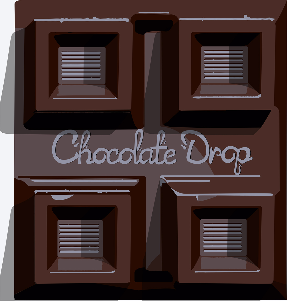 font fontdesign design tipografia CARETTERE titoli graphic kerning interlínea letter lettering number corsivo chocolate drop