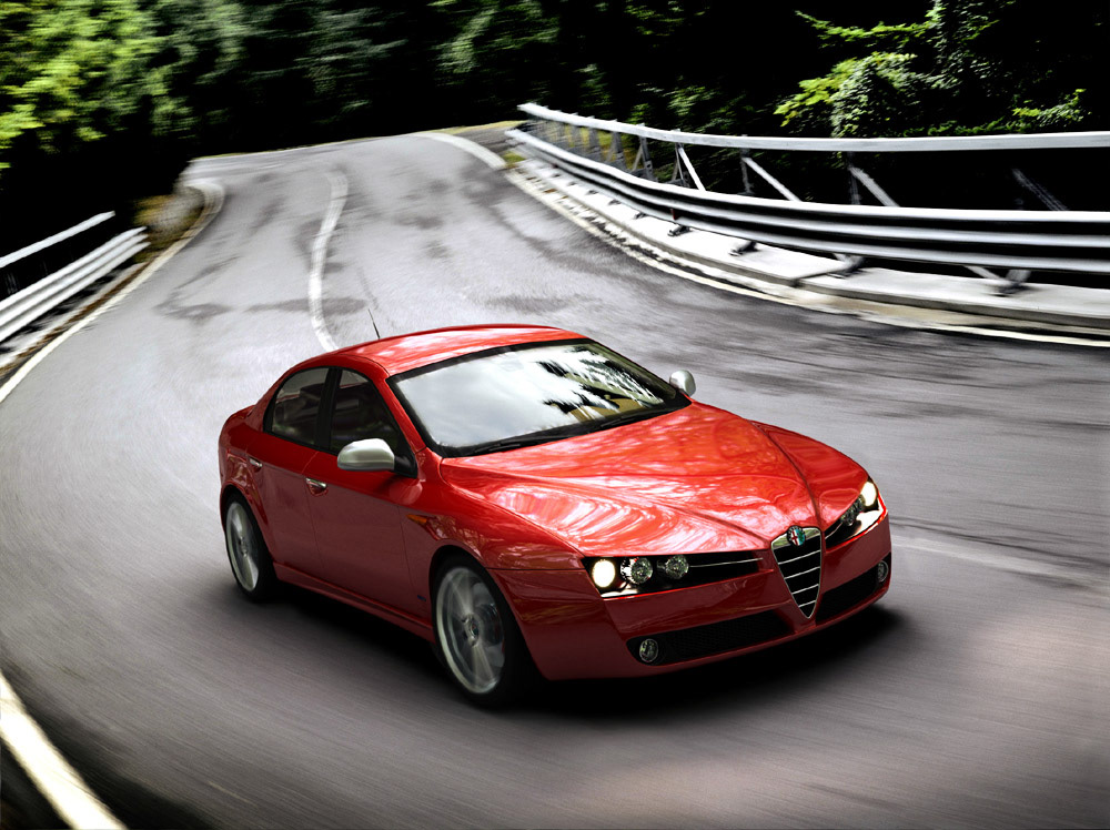 Alfa Romeo 159 Visualization On Behance