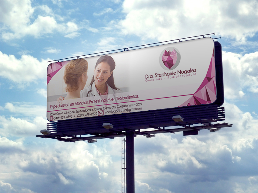 branding  gibran gibran younes Doctora oncologo radioterapeuta dra Dra. diseño graphic design 