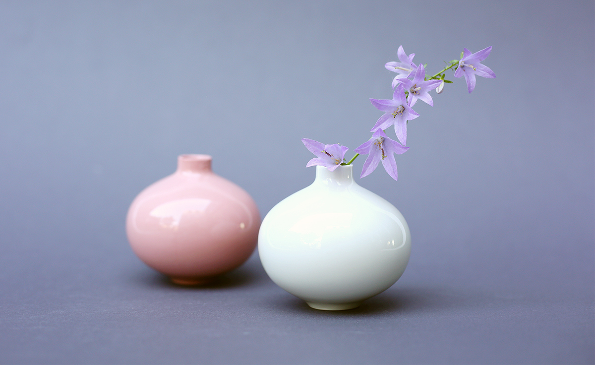 porcelain porzellan ceramics  keramik crafts   handwerk Vase