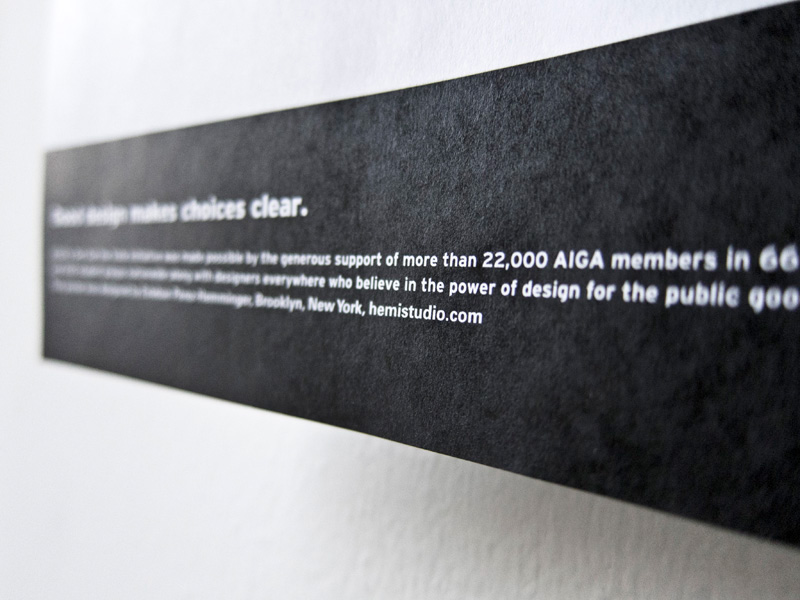 poster  aiga type voting vote politics