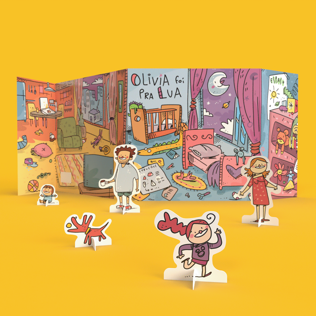 children's book editorial infantil Livro paper toy projeto gráfico destacável beleléu comics quadrinhos