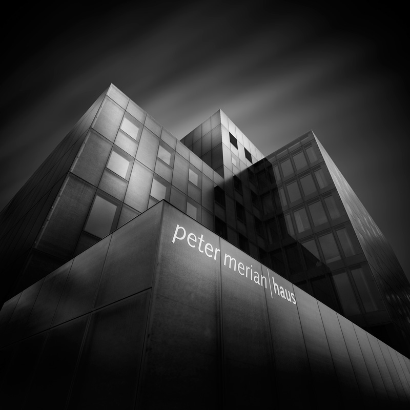 Basel bale long exposure black & white black and white fine art photography