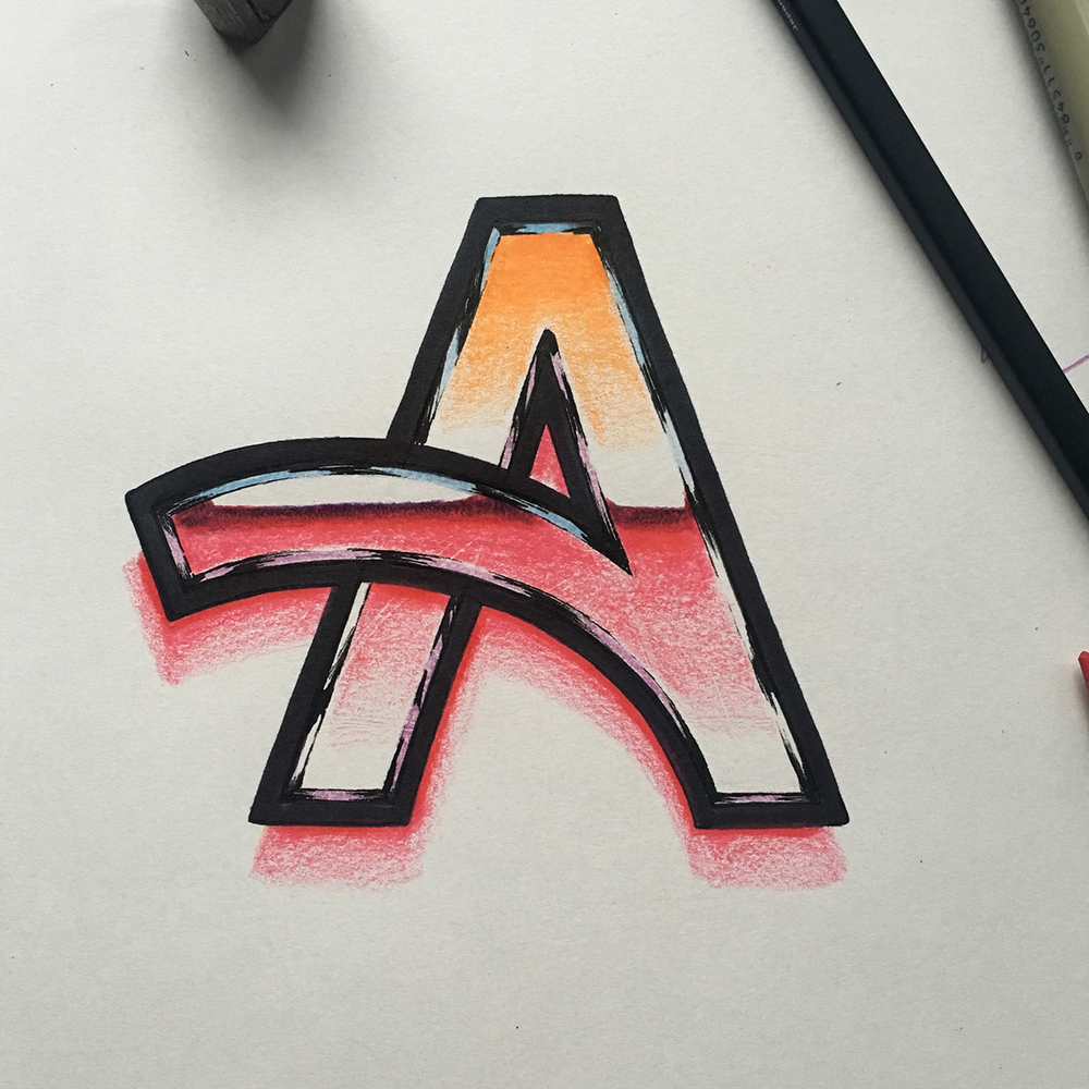 36daysoftype lettering