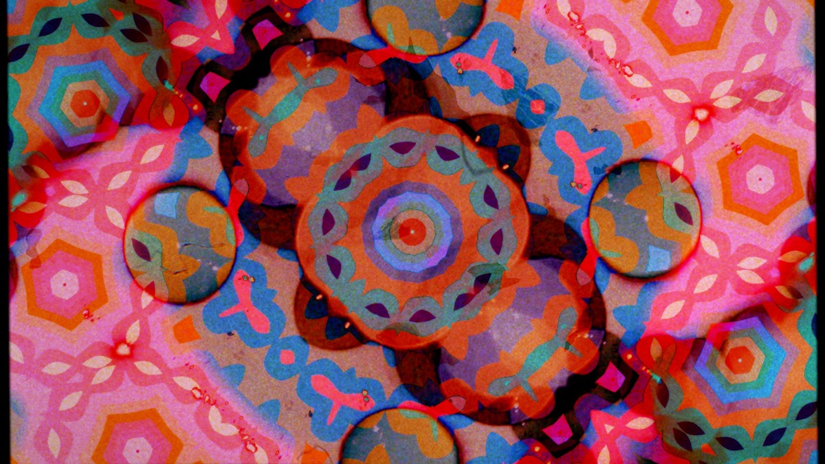 video art psychedelic vivid rainbows experimental
