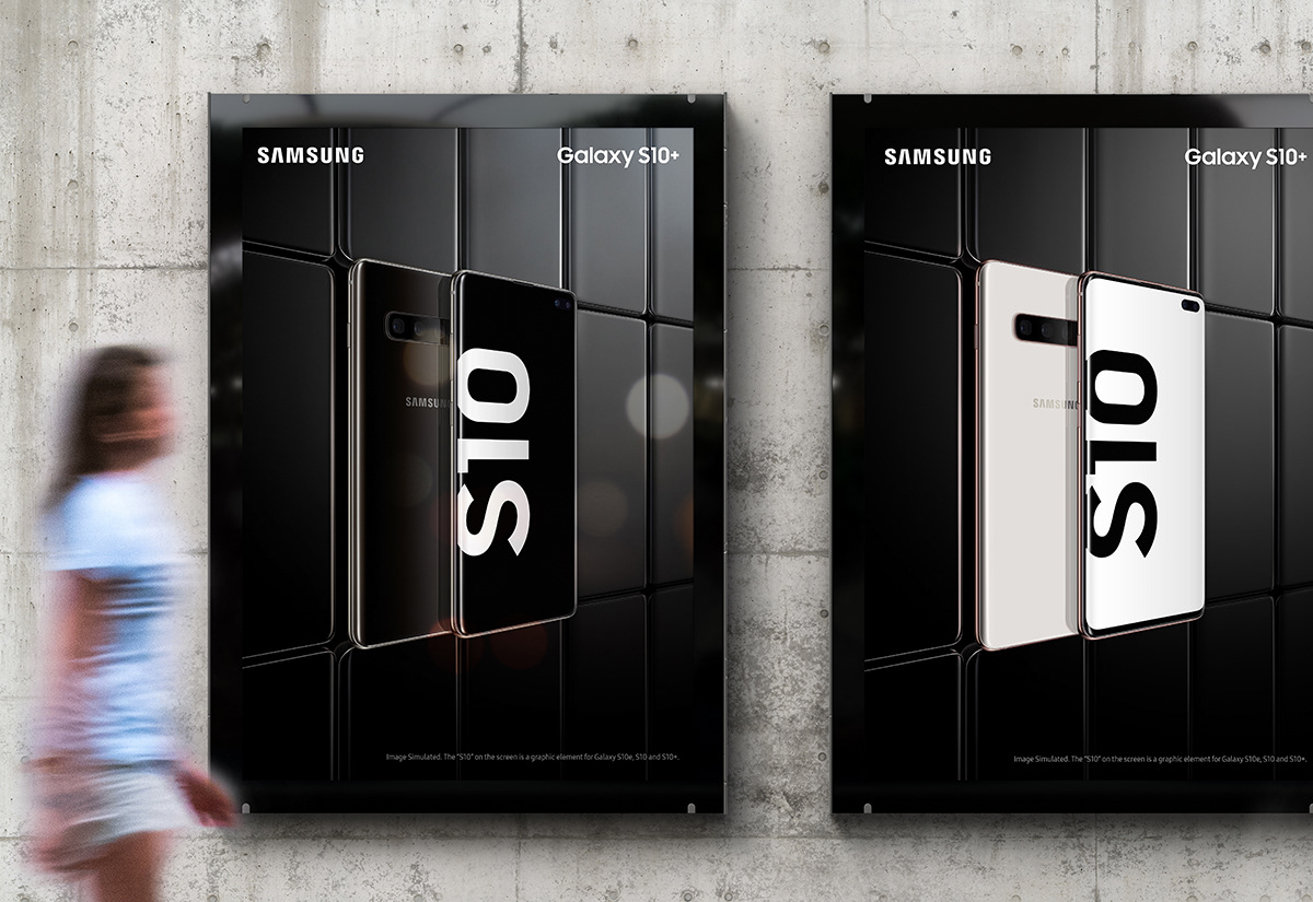 galaxy Samsung guideline Editing  layouts brand grids visual IONBRAND S10