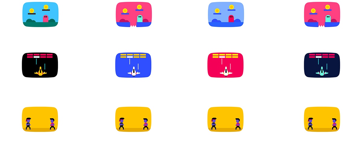 youtube doodle google brand logo animation 