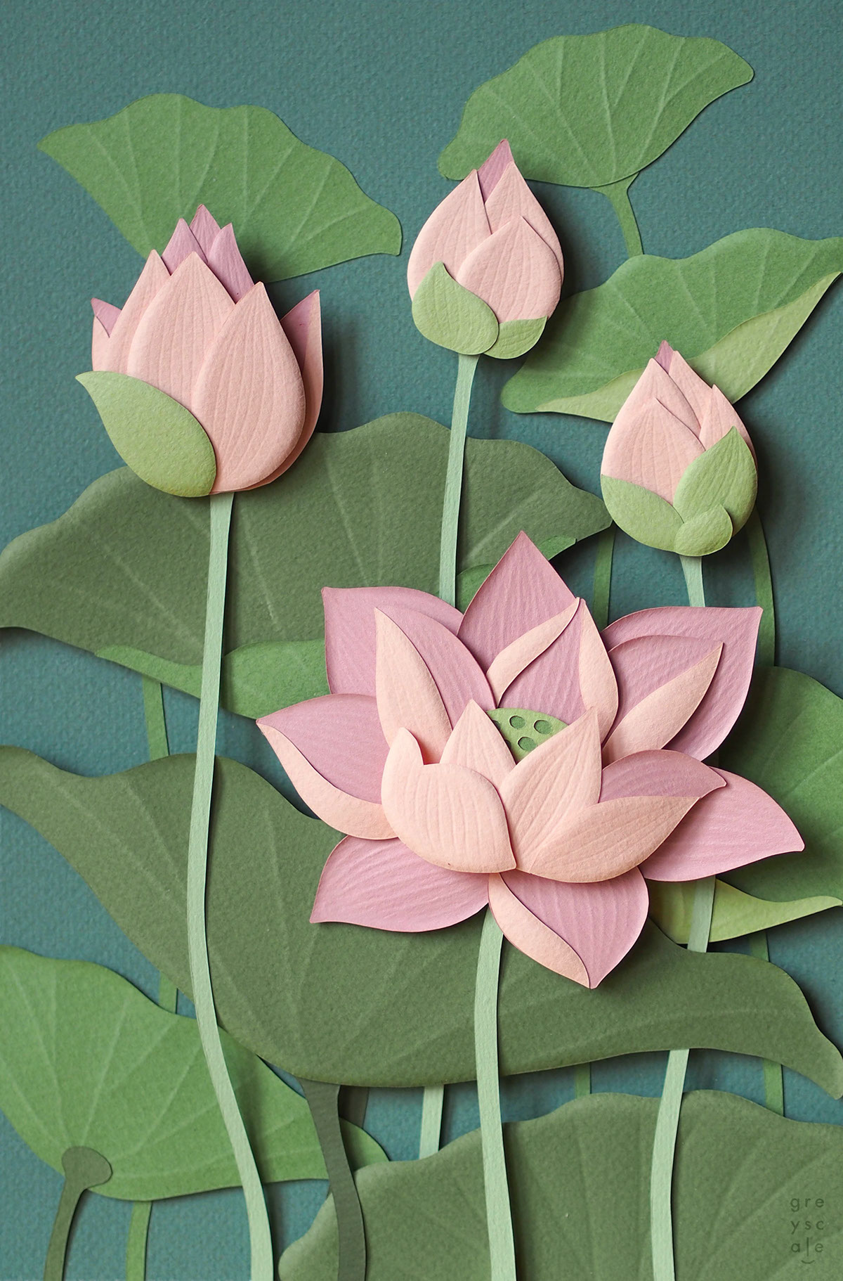papercraft papersculpture paper Flowers Thailand paperflower