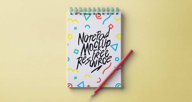 Download Free Elegant Ringed Notepad Mockup Psd On Behance
