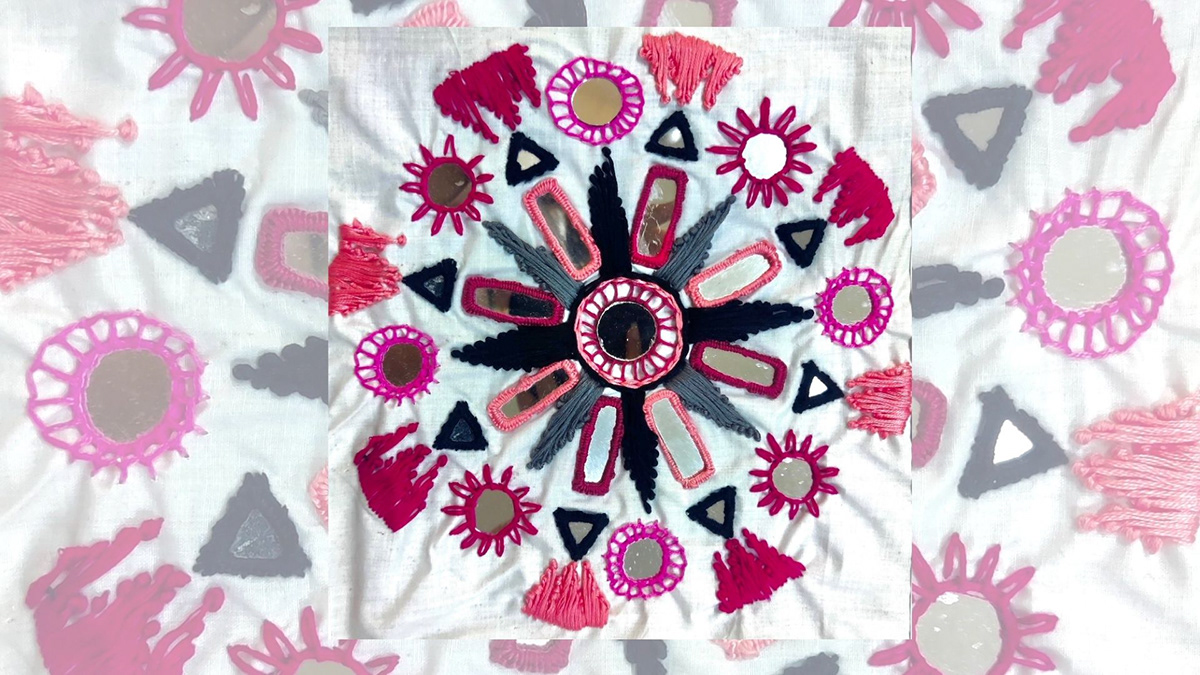CHIKANKARI embroidery design Fashion  fashion design hand embroidery Kashida Phulkari traditional traditional embroidery