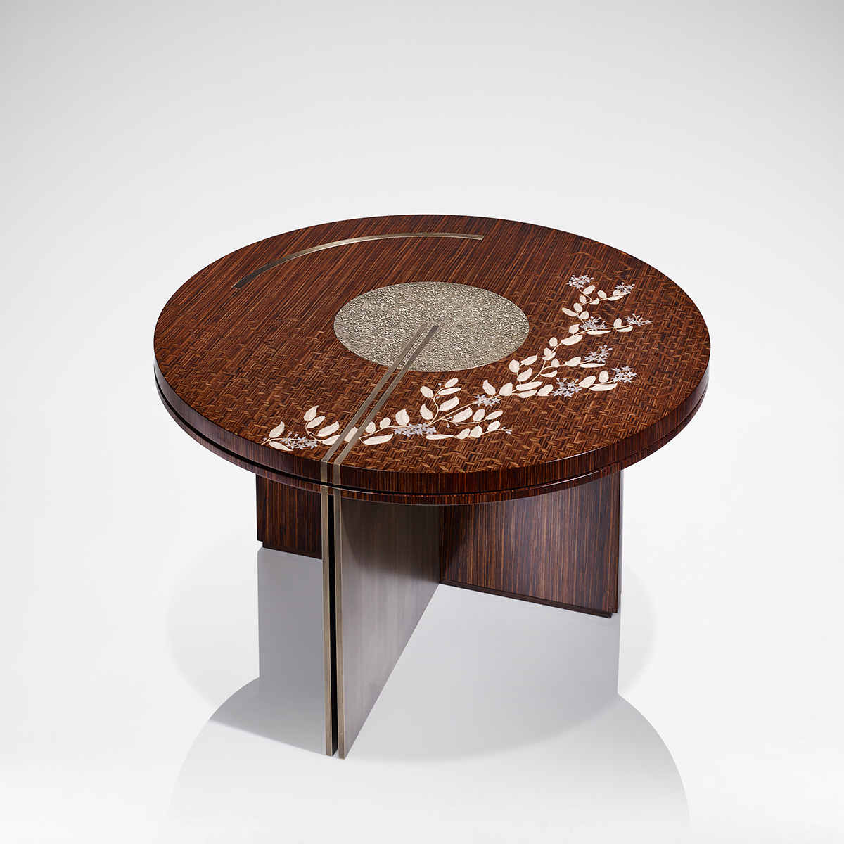 design furniture luxury marquetry wood