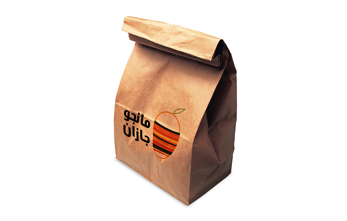 Mango Saudi Arabia store fruits vegetables juice delicious vendor design logo slogan