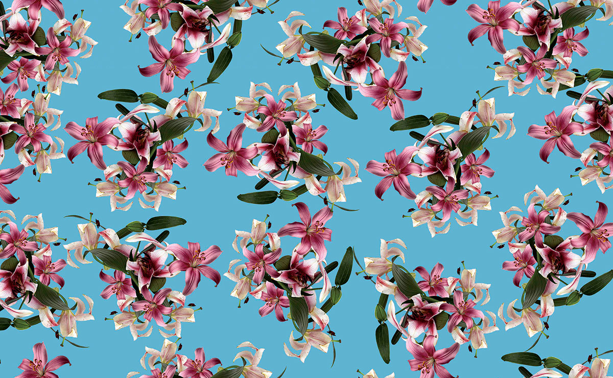 floral Fashion  pattern textil design Plus size