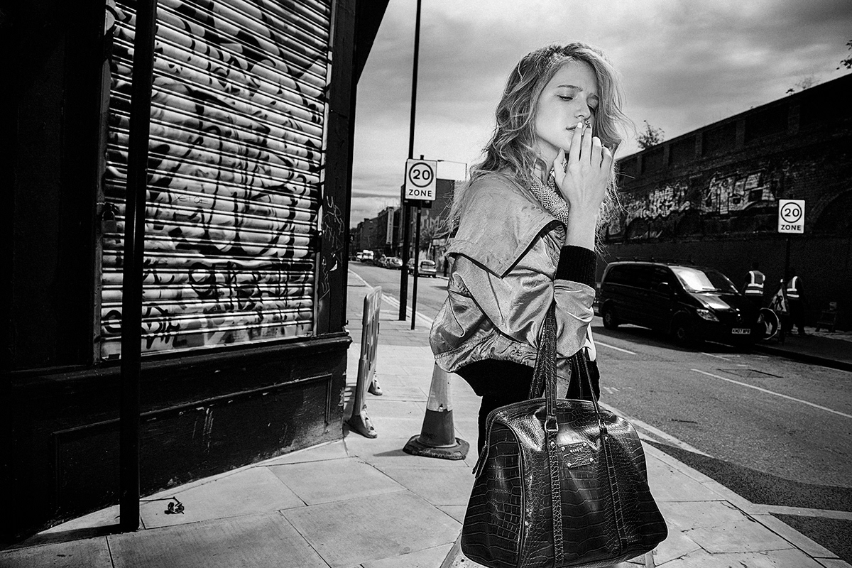 editorial fashion photography sebastien pons shoreditch London fashion magazine lost england streets city