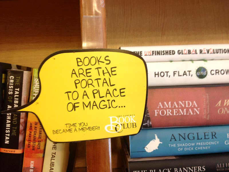 Liberty books bookshop book club cards Magic   books