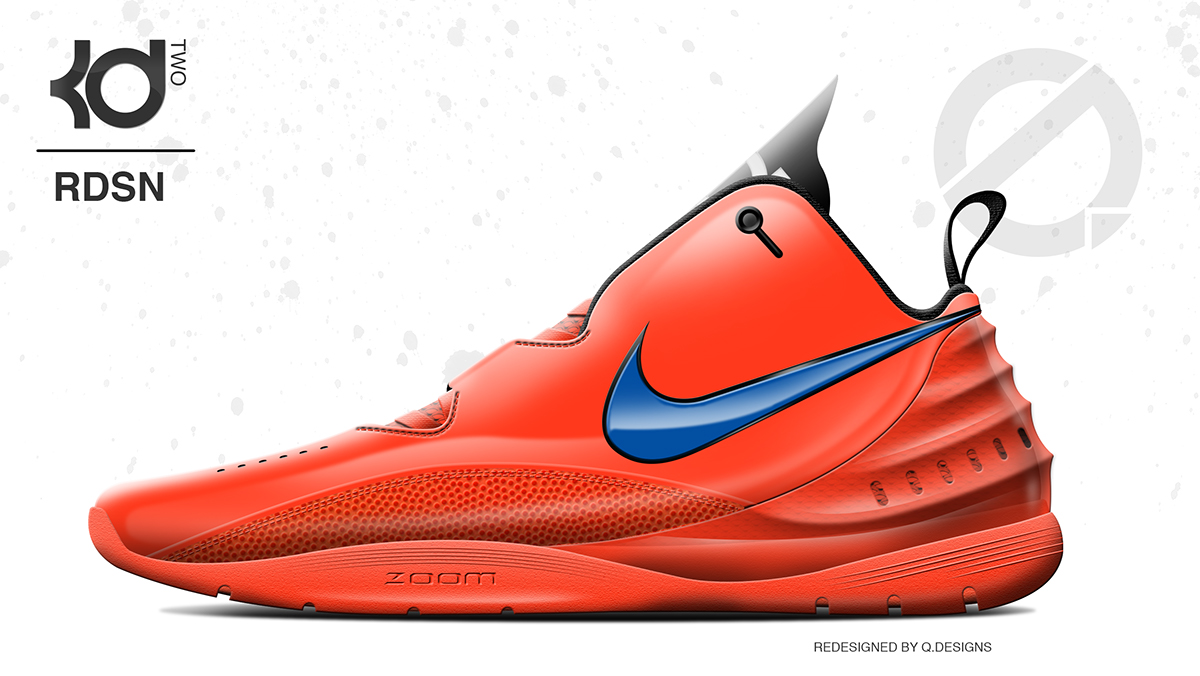 Nike basketball concepts shoe design footwear design sneakers Quintin Williams Hobby Fun redesigned