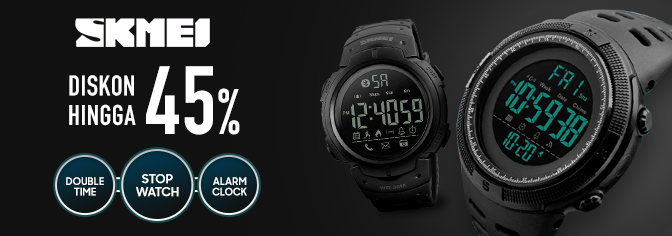 analog banner digital Ecommerce jam tangan  promo page Promotion SKMEI smartwatch watch