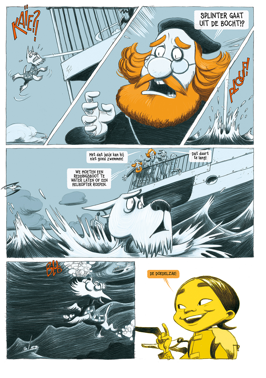 comic Comic Book scotland Pencil drawing digital coloring comics bande dessinée